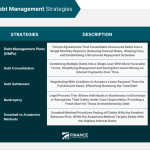 Debt management manage effective team